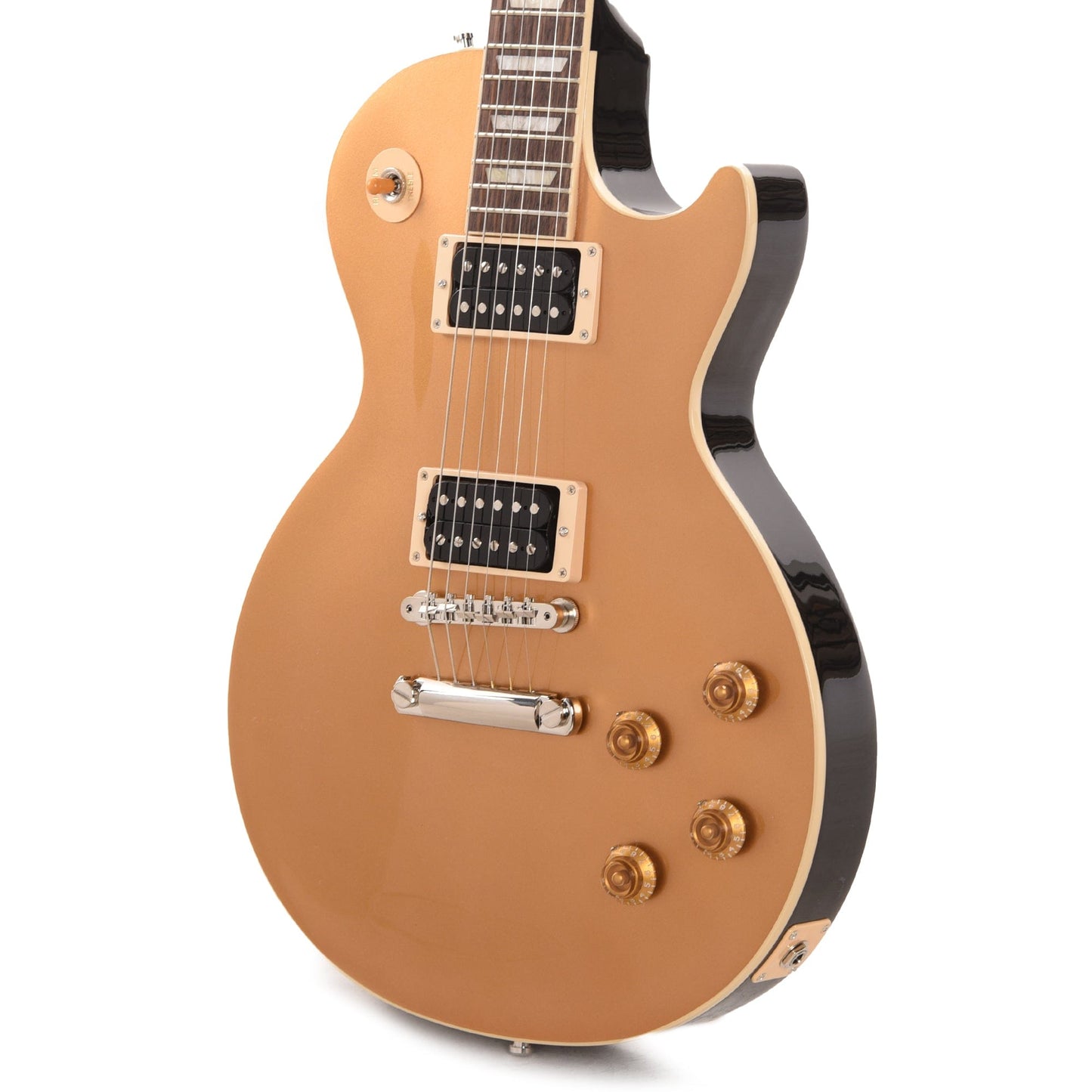 Gibson USA Slash "Victoria" Les Paul Standard Goldtop Dark Back Electric Guitars / Solid Body