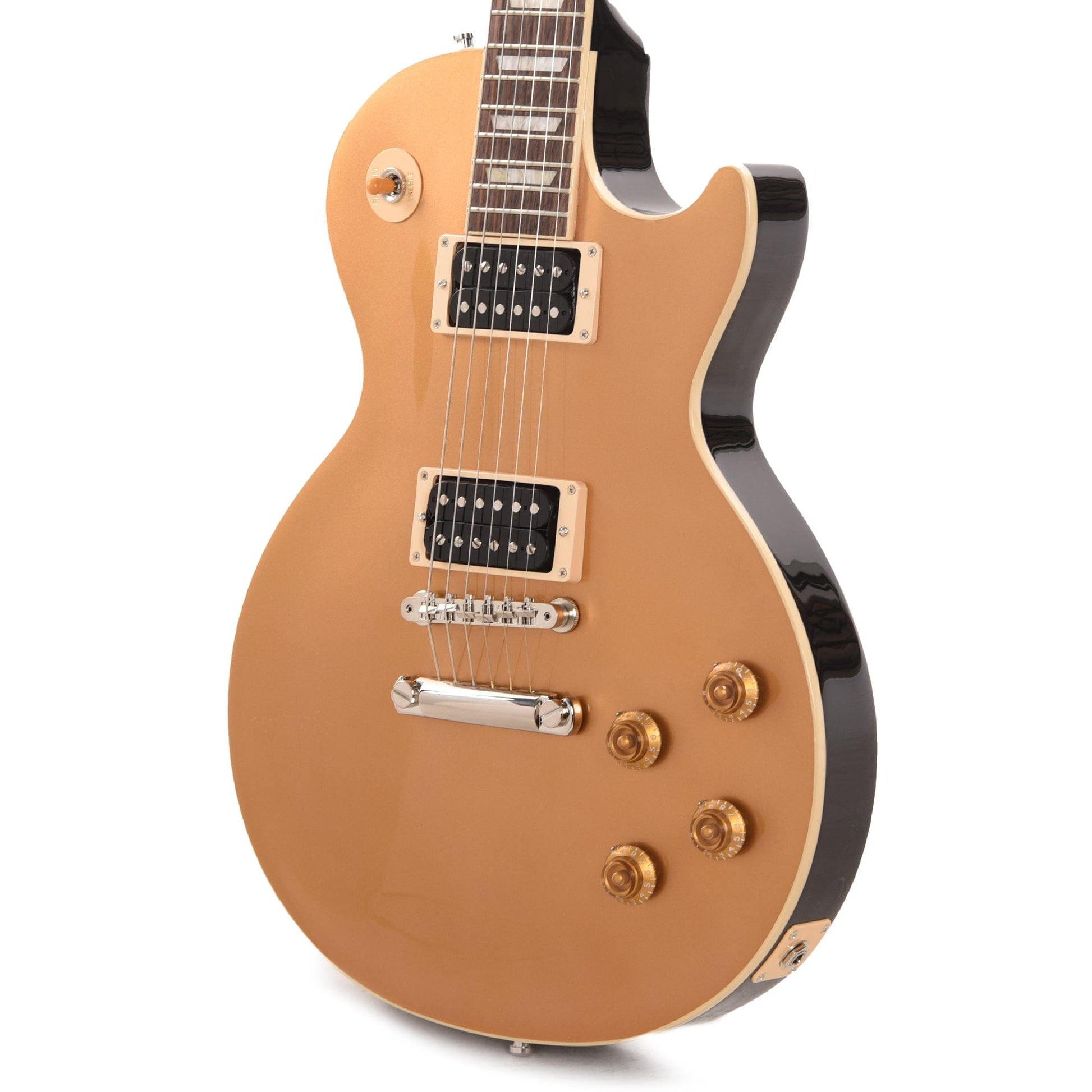 Gibson USA Slash "Victoria" Les Paul Standard Goldtop Dark Back Electric Guitars / Solid Body