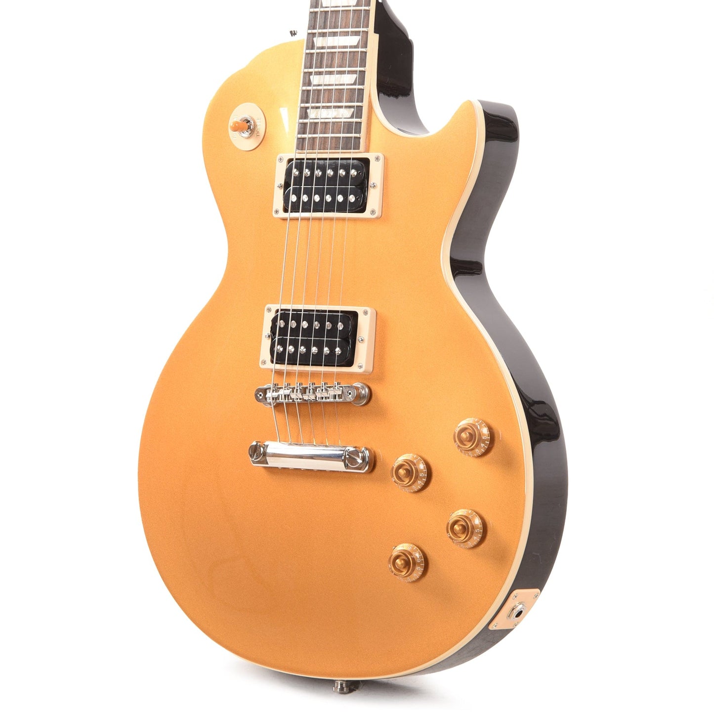 Gibson USA Slash "Victoria" Les Paul Standard Goldtop Dark Back Electric Guitars / Solid Body