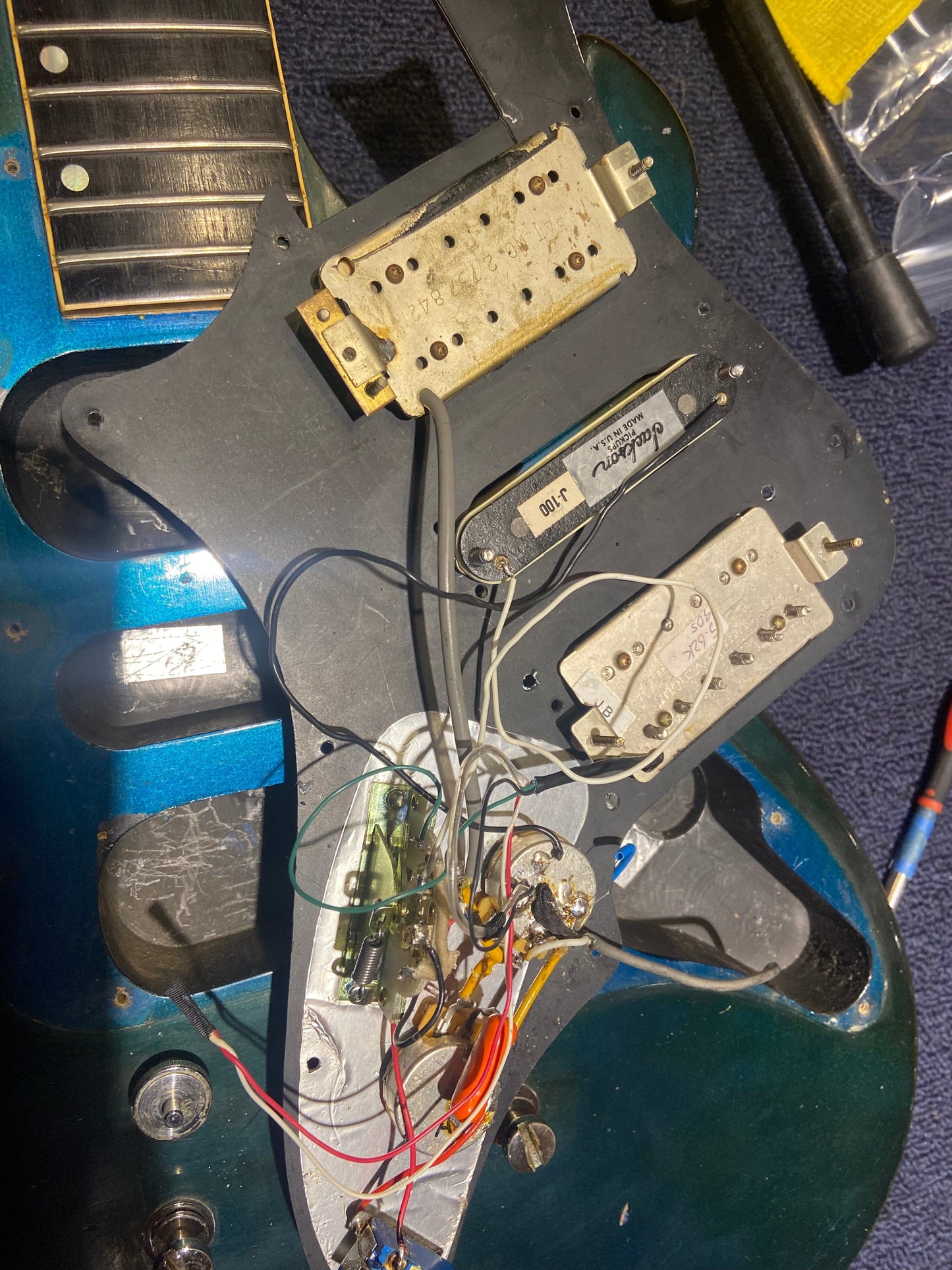 Gibson Victory MV X Twilight Blue 1981 Electric Guitars / Solid Body