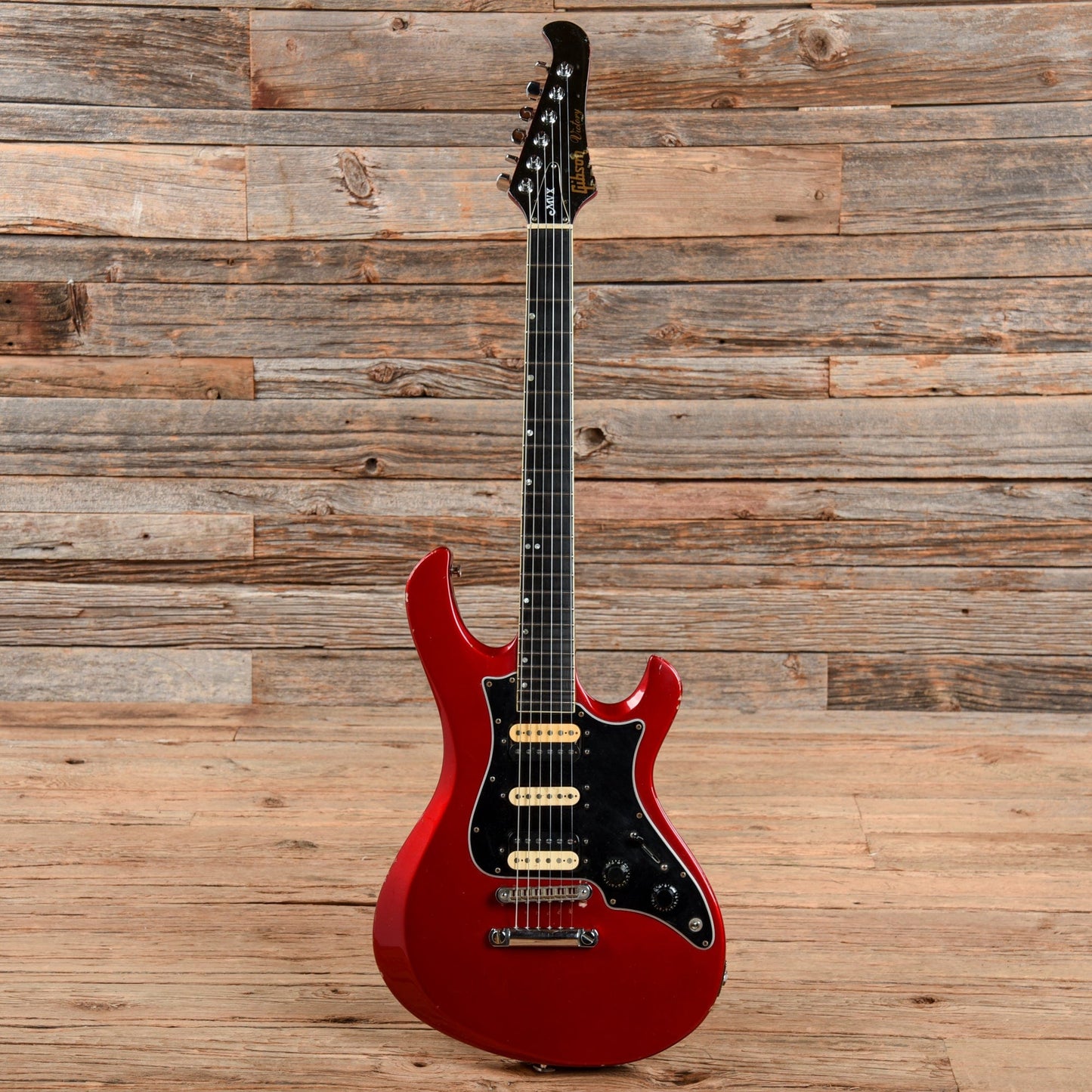 Gibson Victory X MV-10 Candy Apple Red 1982 Electric Guitars / Solid Body