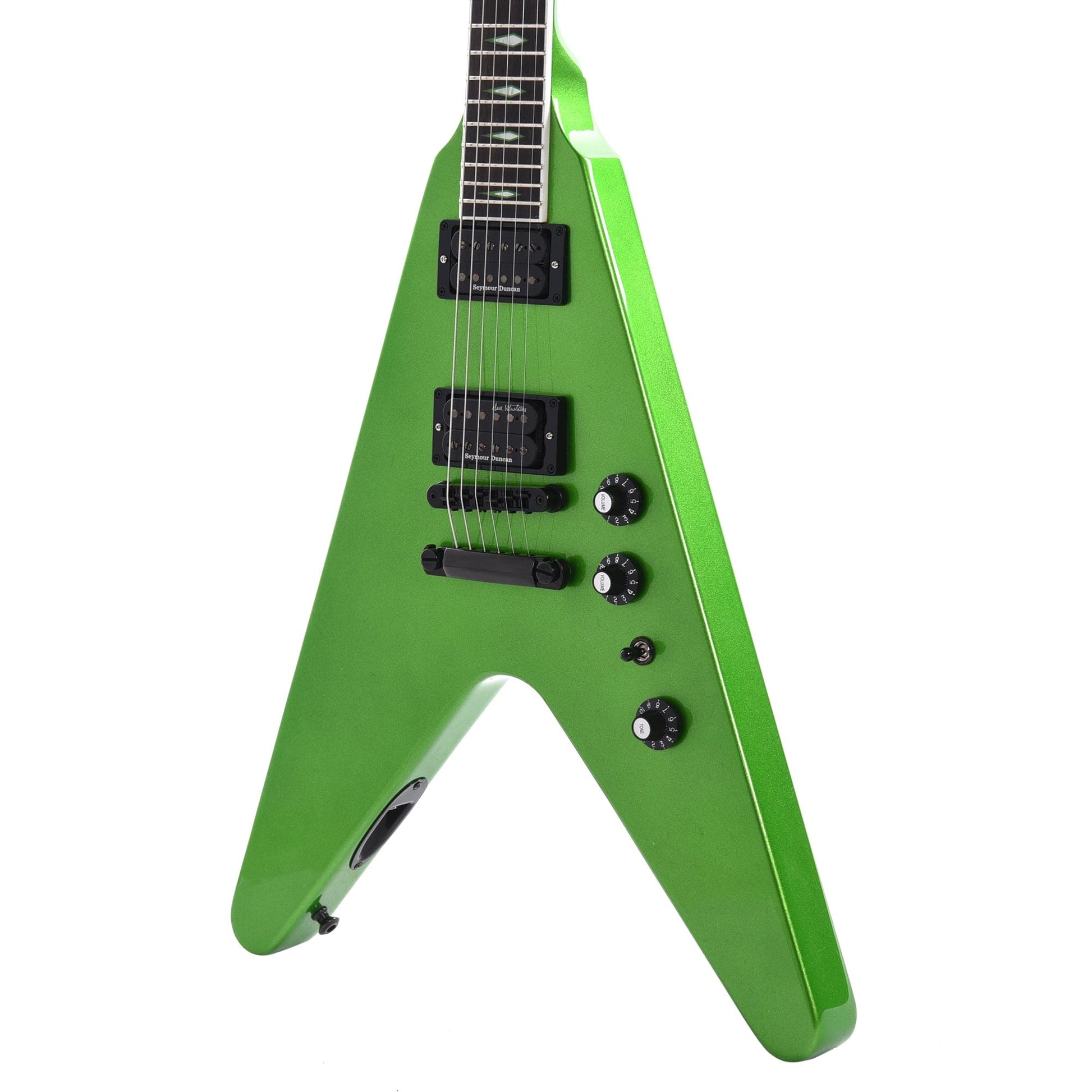 Gibson Artist Limited Dave Mustaine Signature "Rust in Peace" Flying V EXP Alien Tech Green