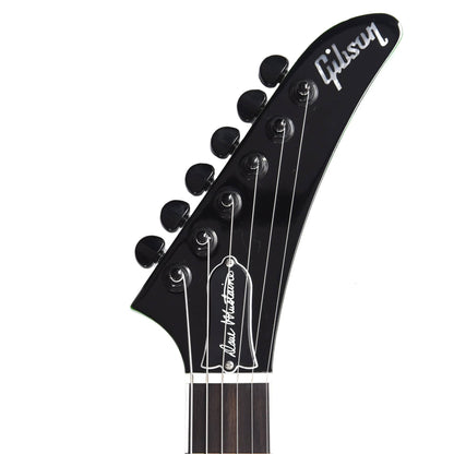 Gibson Artist Limited Dave Mustaine Signature "Rust in Peace" Flying V EXP Alien Tech Green
