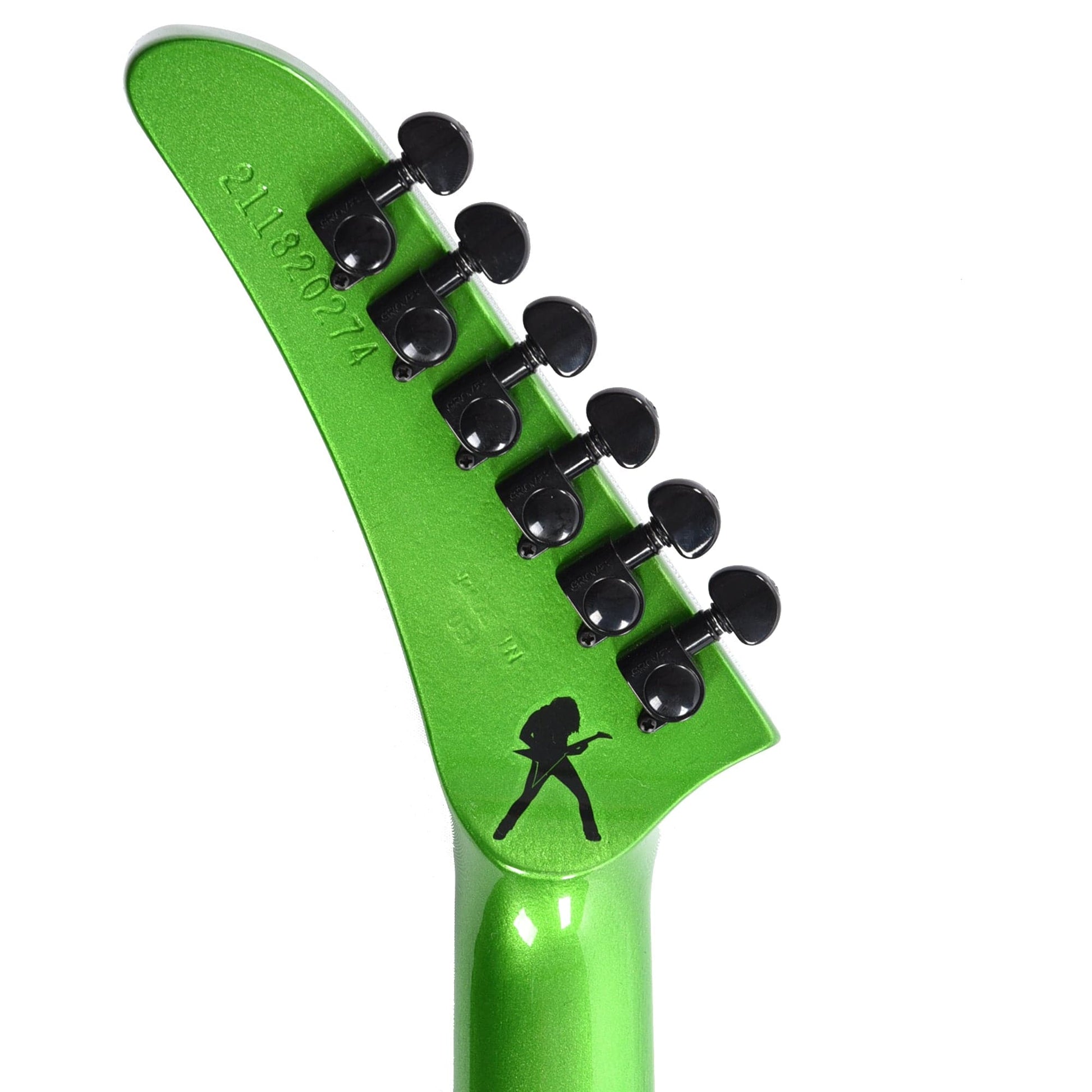 Gibson Artist Limited Dave Mustaine Signature "Rust in Peace" Flying V EXP Alien Tech Green