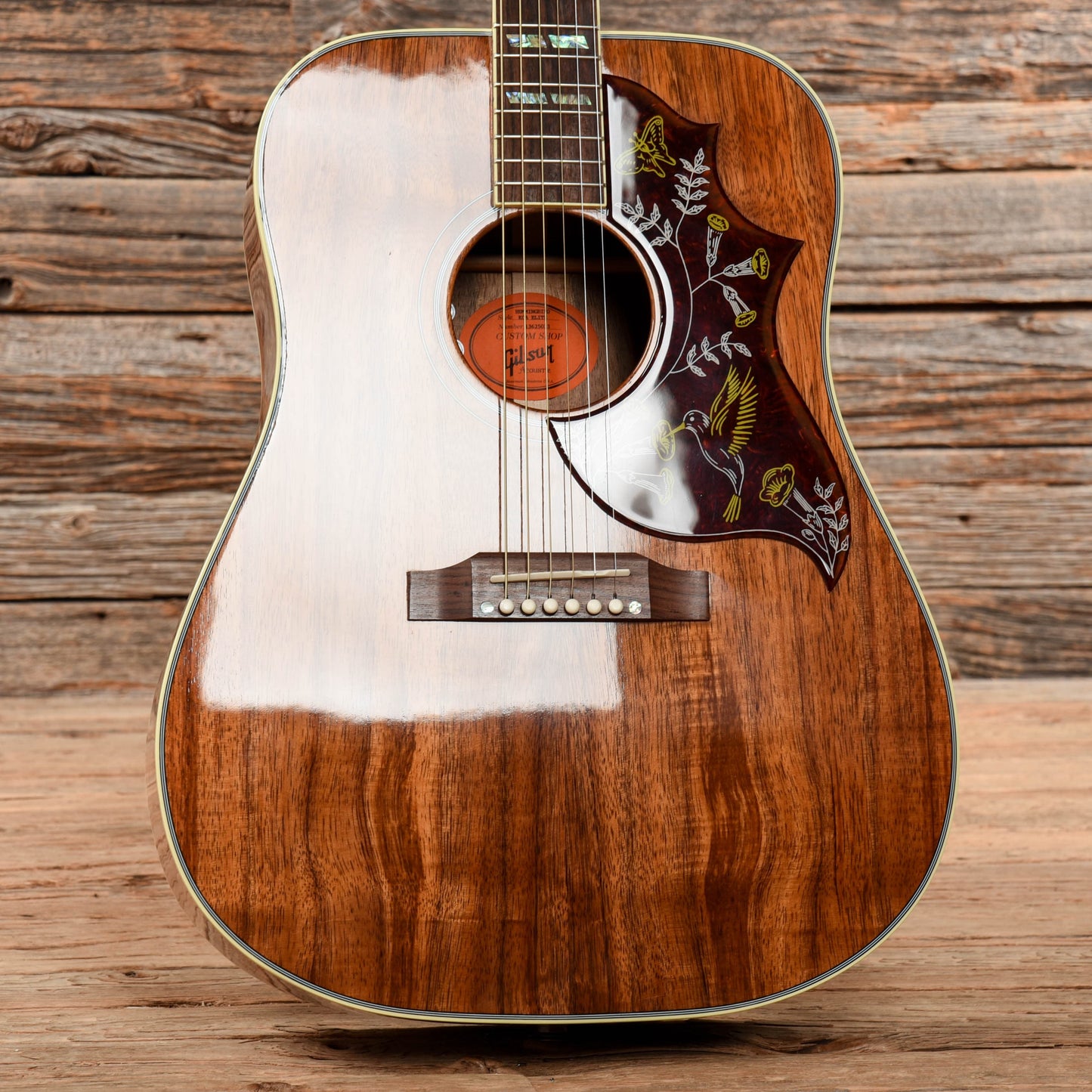 Gibson Custom Hummingbird Koa Elite Natural 2015
