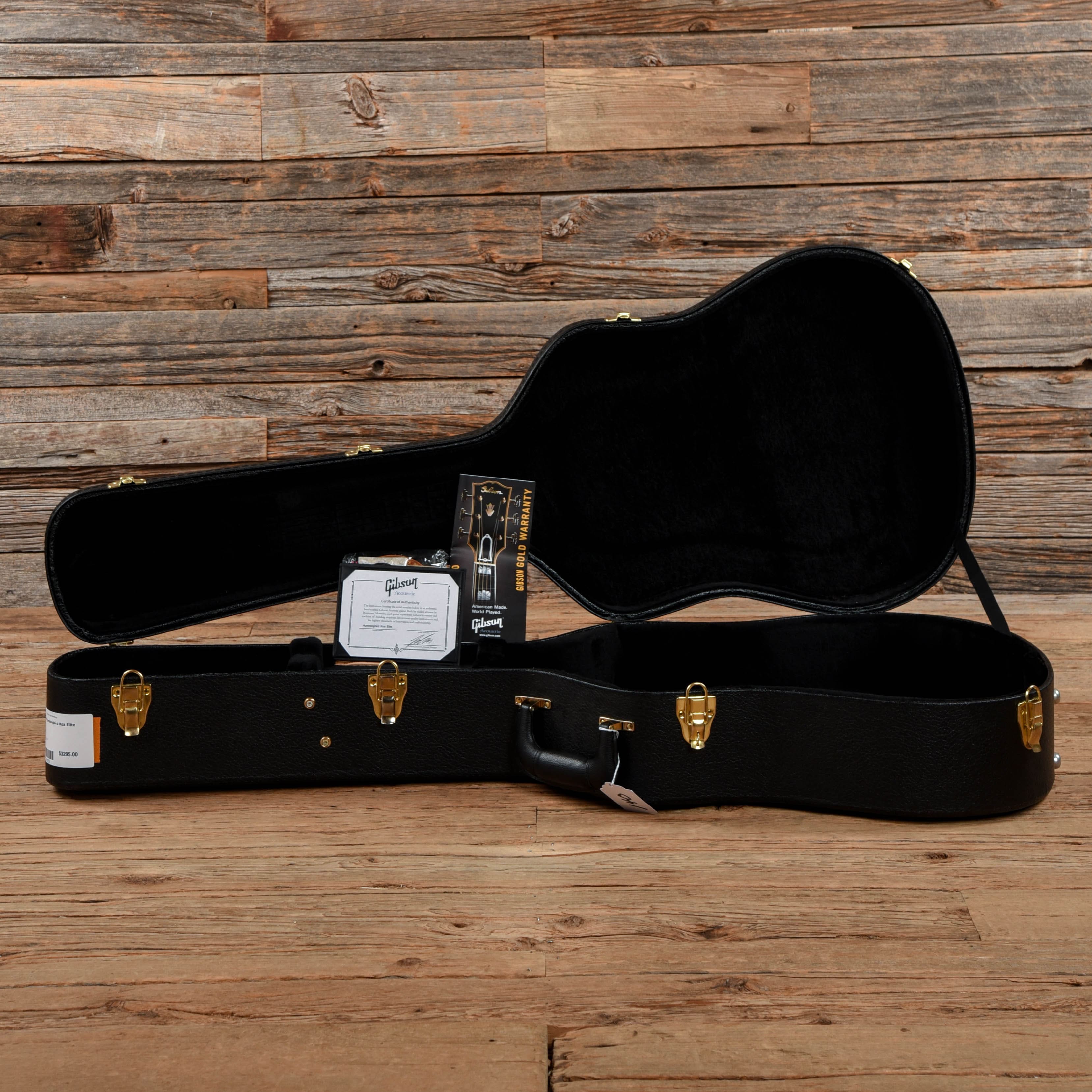 Gibson Custom Hummingbird Koa Elite Natural 2015