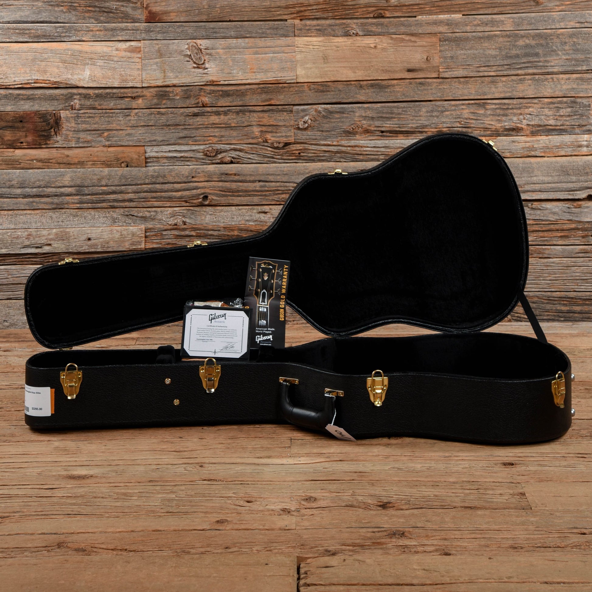 Gibson Custom Hummingbird Koa Elite Natural 2015