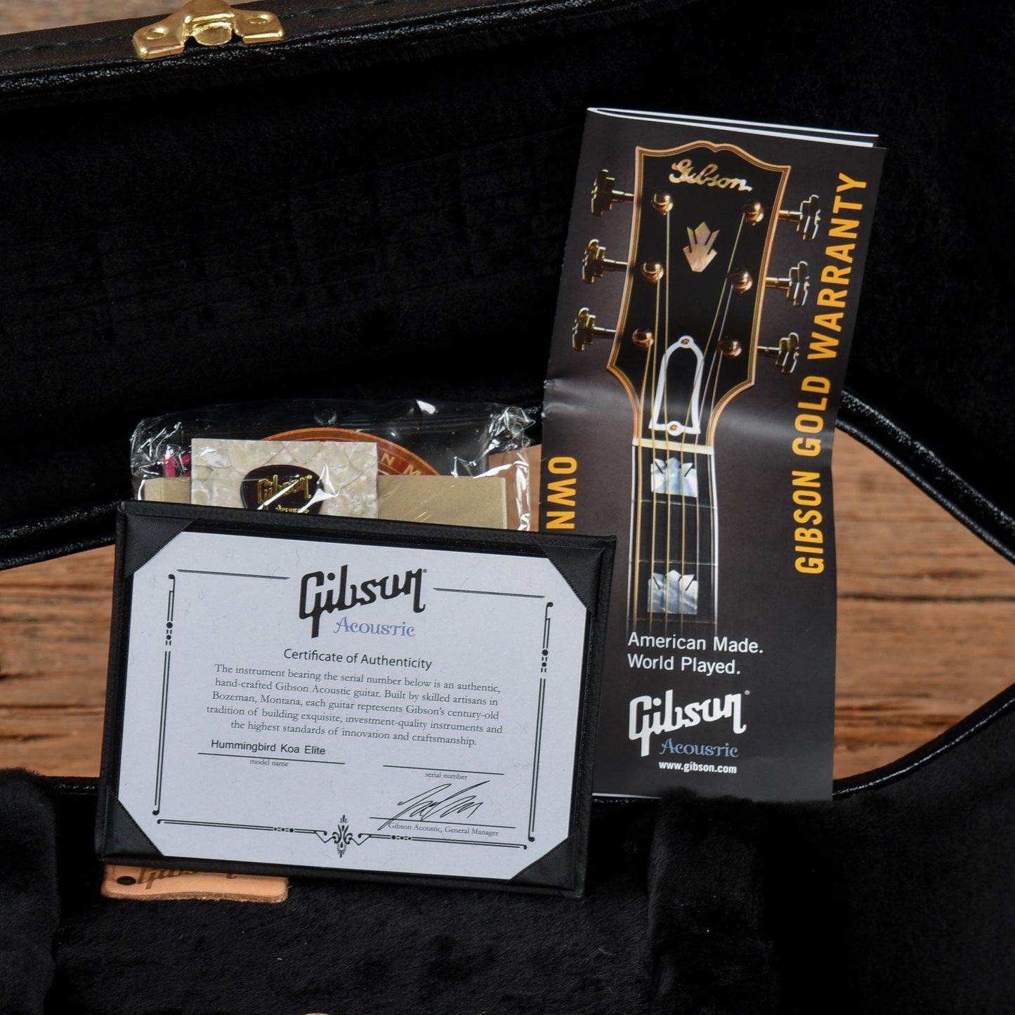 Gibson Custom Hummingbird Koa Elite Natural 2015