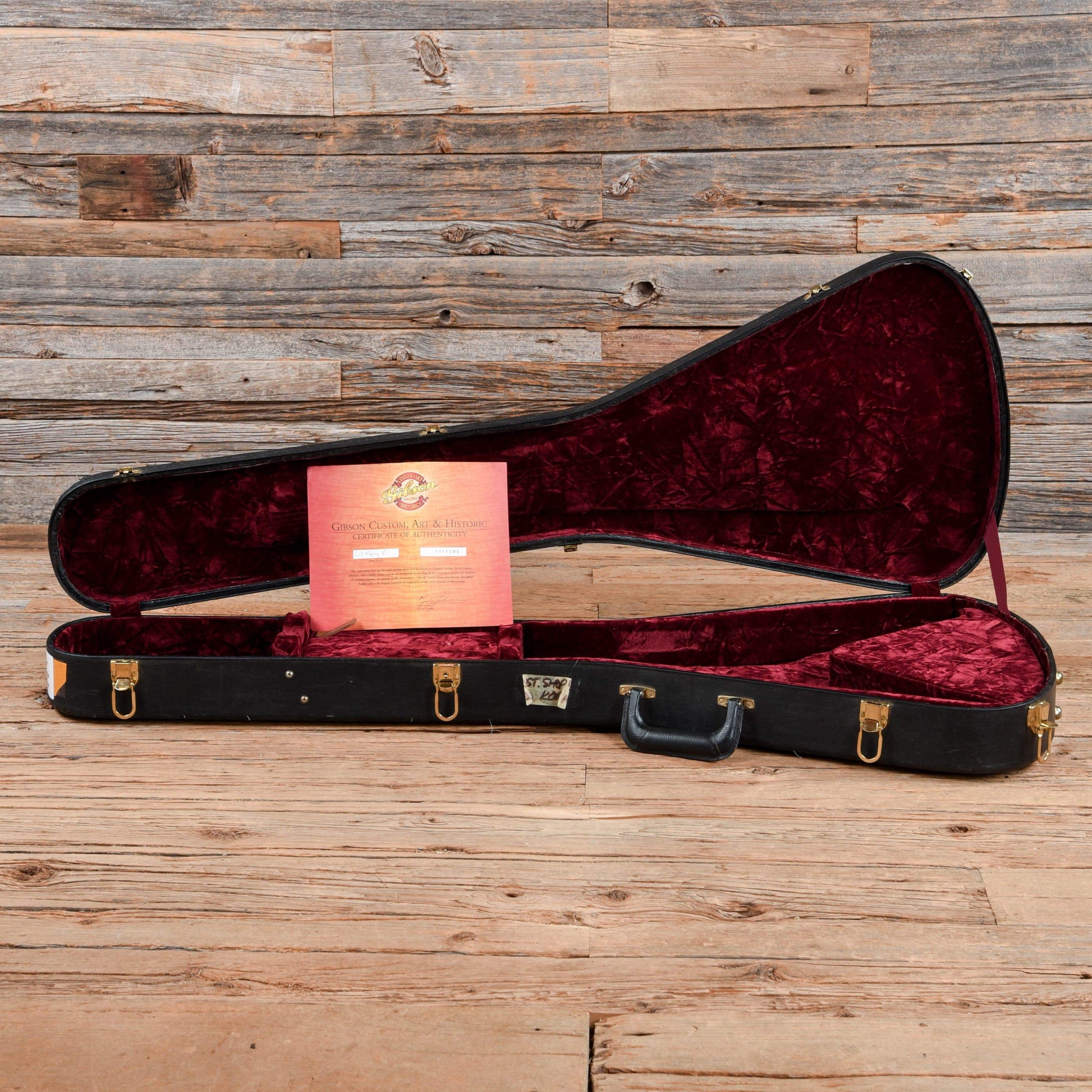 Gibson Custom Shop '67 Flying V Korina Cherry 2008