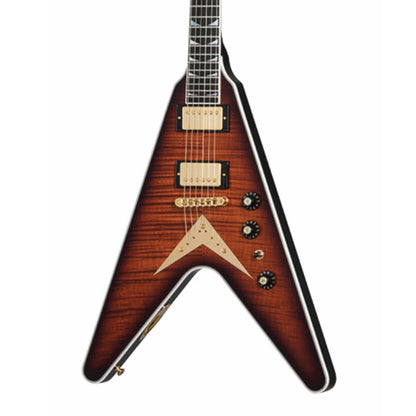Gibson Custom Shop Artist Limited Edition Dave Mustaine Flying V EXP Red Amber Burst