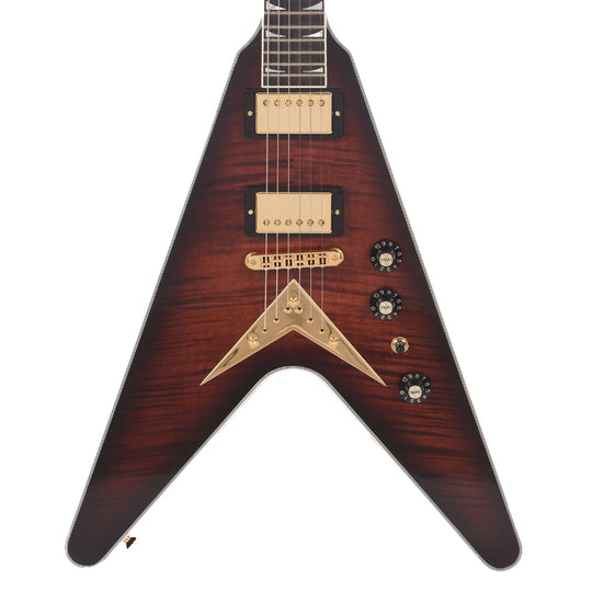 Gibson Custom Shop Artist Limited Edition Dave Mustaine Flying V EXP Red Amber Burst
