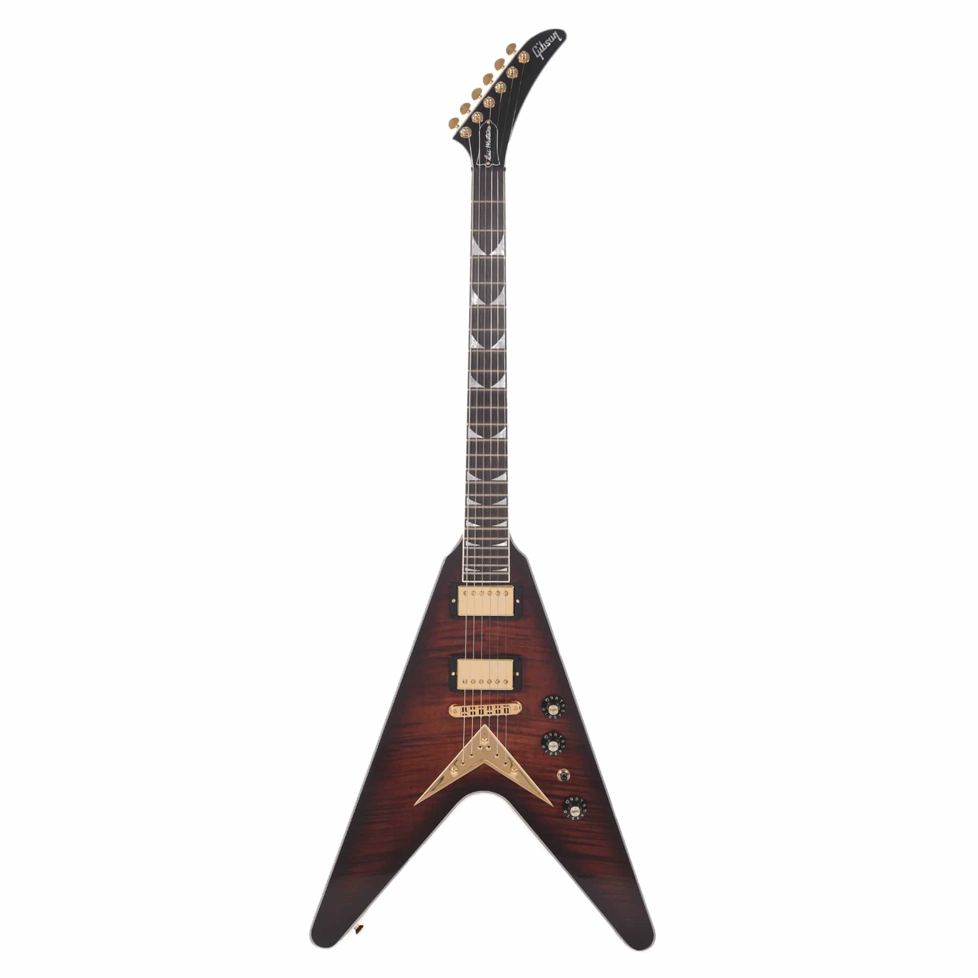 Gibson Custom Shop Artist Limited Edition Dave Mustaine Flying V EXP Red Amber Burst