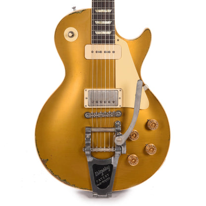 Gibson Custom Shop Artist Sergio Vallin 1955 Les Paul Goldtop Murphy Lab Aged w/Bigsby