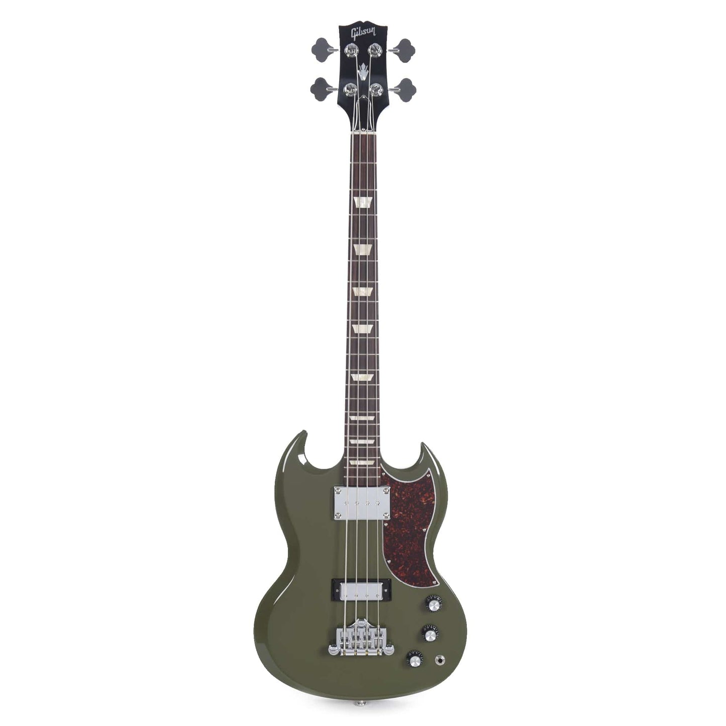 Gibson USA SG Standard Bass Olive Drab w/Tortoise Pickguard