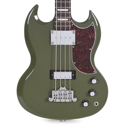 Gibson USA SG Standard Bass Olive Drab w/Tortoise Pickguard