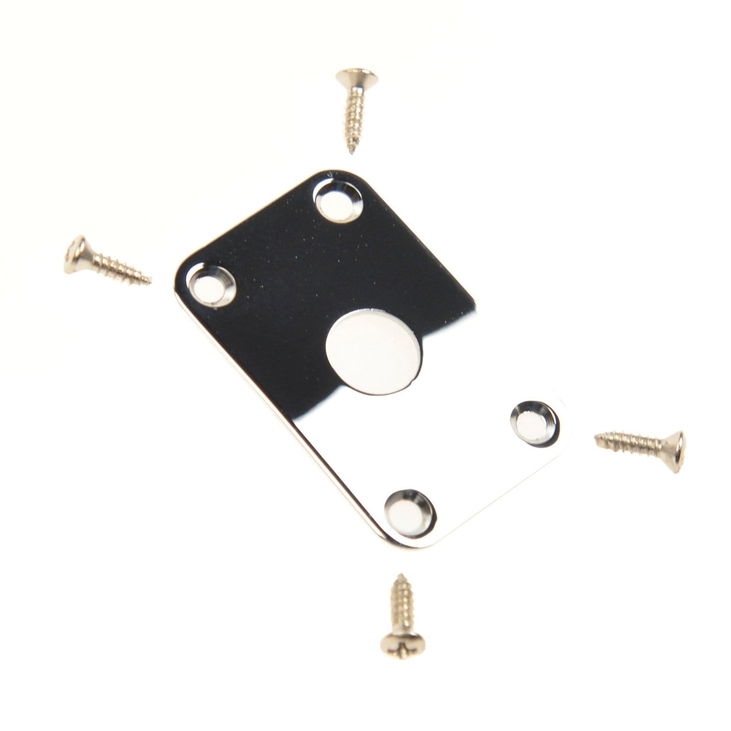 Gibson Gear Jack Plate Explorer Chrome Parts
