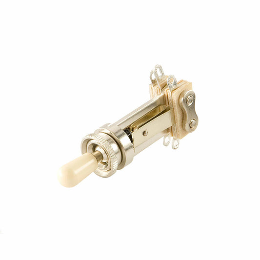 Gibson Gear Straight Type Toggle Switch w/ Cream Switch Cap Parts