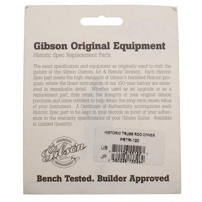 Gibson Historic Les Paul '59 Truss Rod Cover Parts