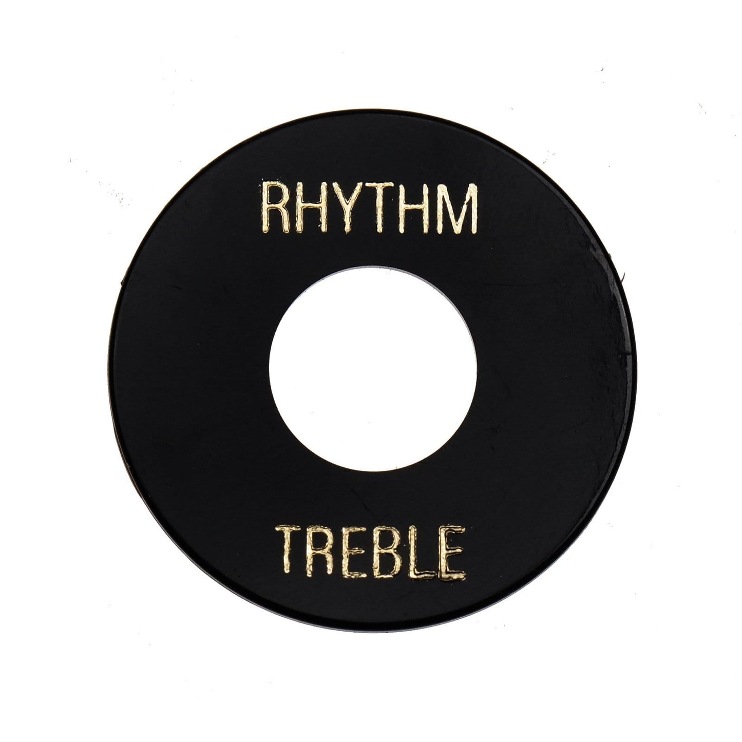 Gibson Switch washer - Black w/ Gold Imprint Parts