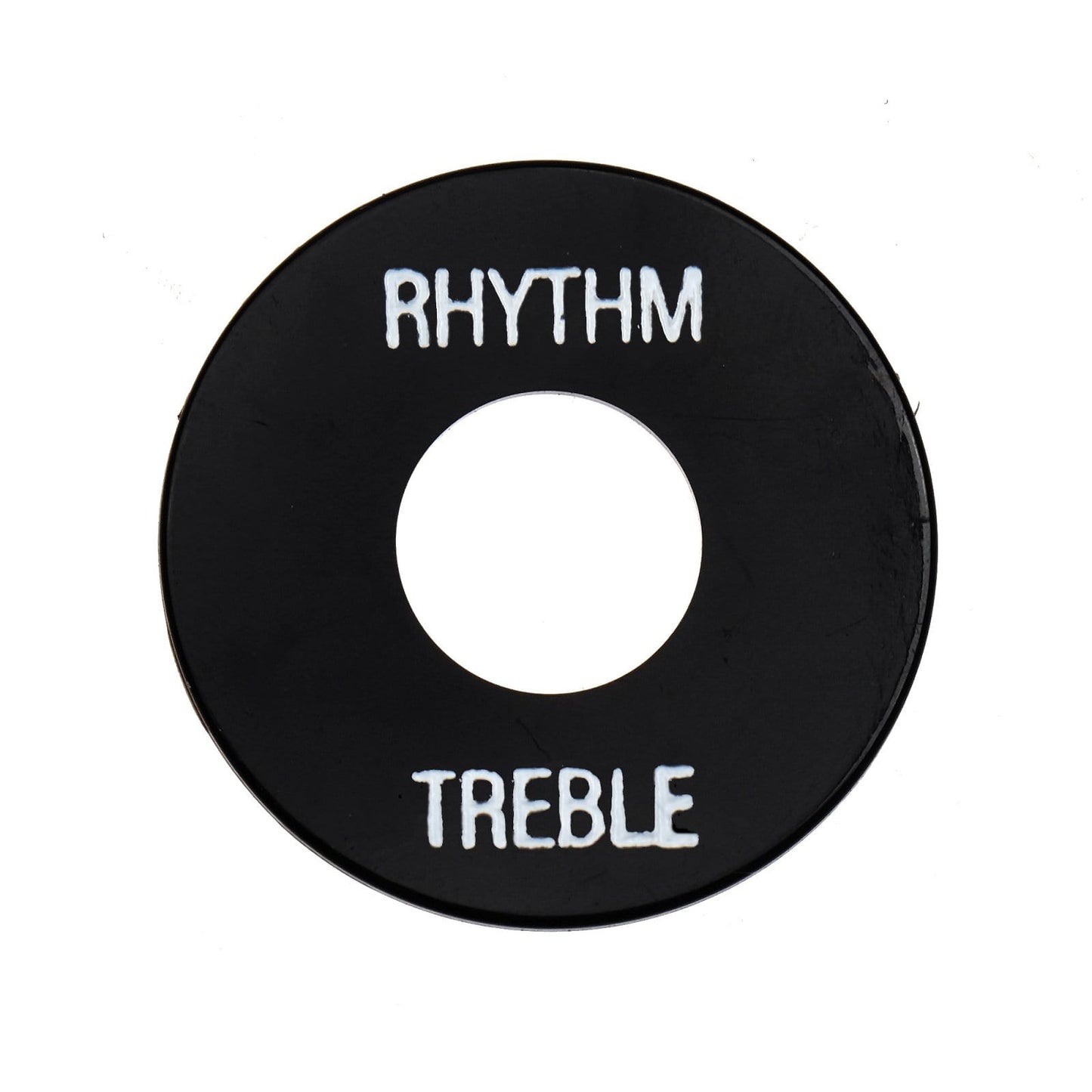 Gibson Switch washer - Black w/ White Imprint Parts
