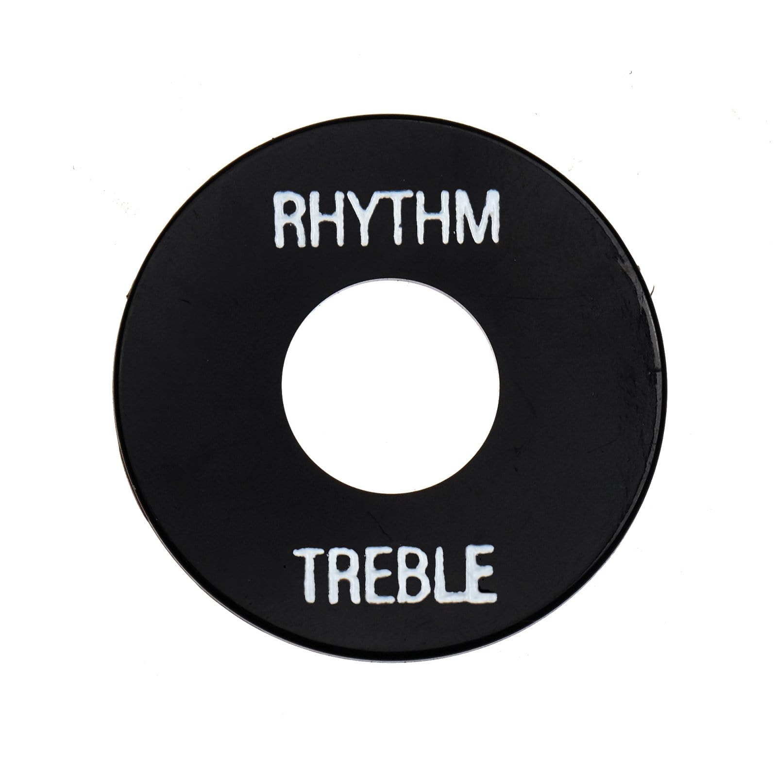 Gibson Switch washer - Black w/ White Imprint Parts
