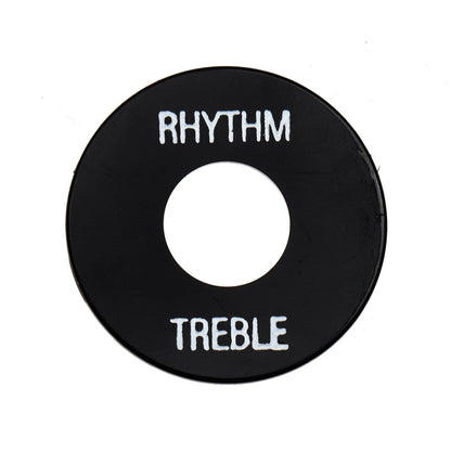 Gibson Switch washer - Black w/ White Imprint Parts