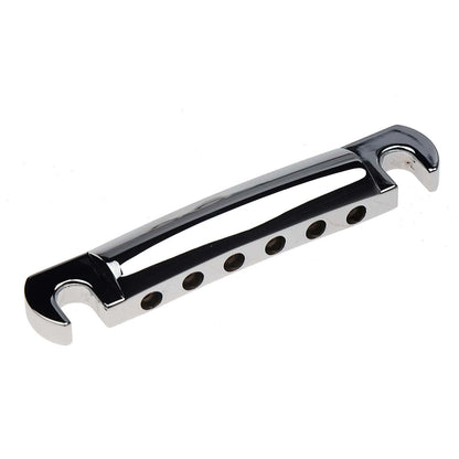 Gibson Stop Bar Tailpiece w/Studs & Inserts - Chrome Parts / Guitar Parts / Bridges