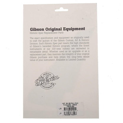 Gibson Historic 56 P-90 Pickguard - Creme Parts / Pickguards