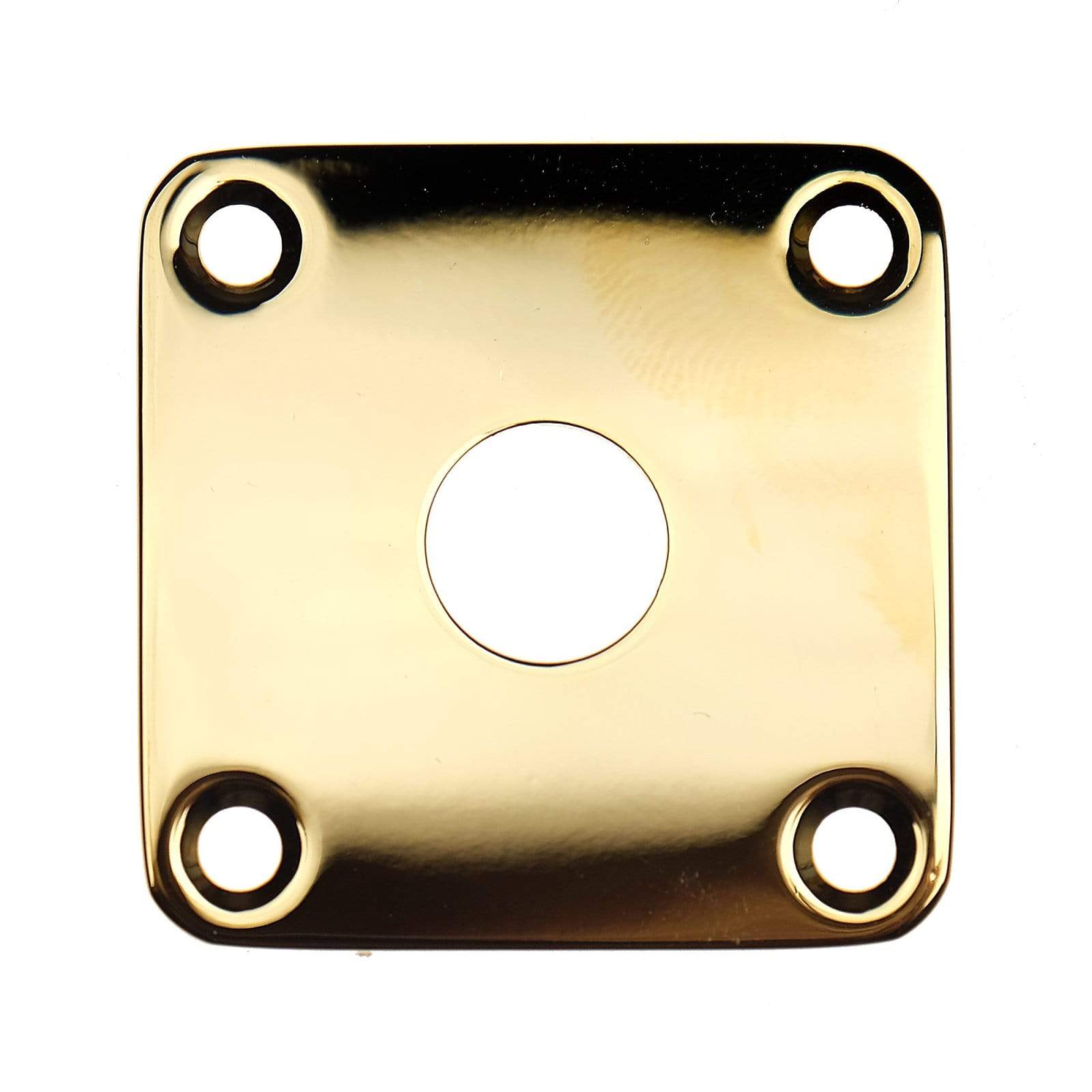 Gibson Metal Jack Plate - Gold Parts / Pickguards