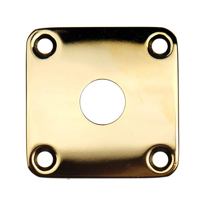 Gibson Metal Jack Plate - Gold Parts / Pickguards