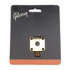 Gibson Metal Jack Plate - Gold Parts / Pickguards