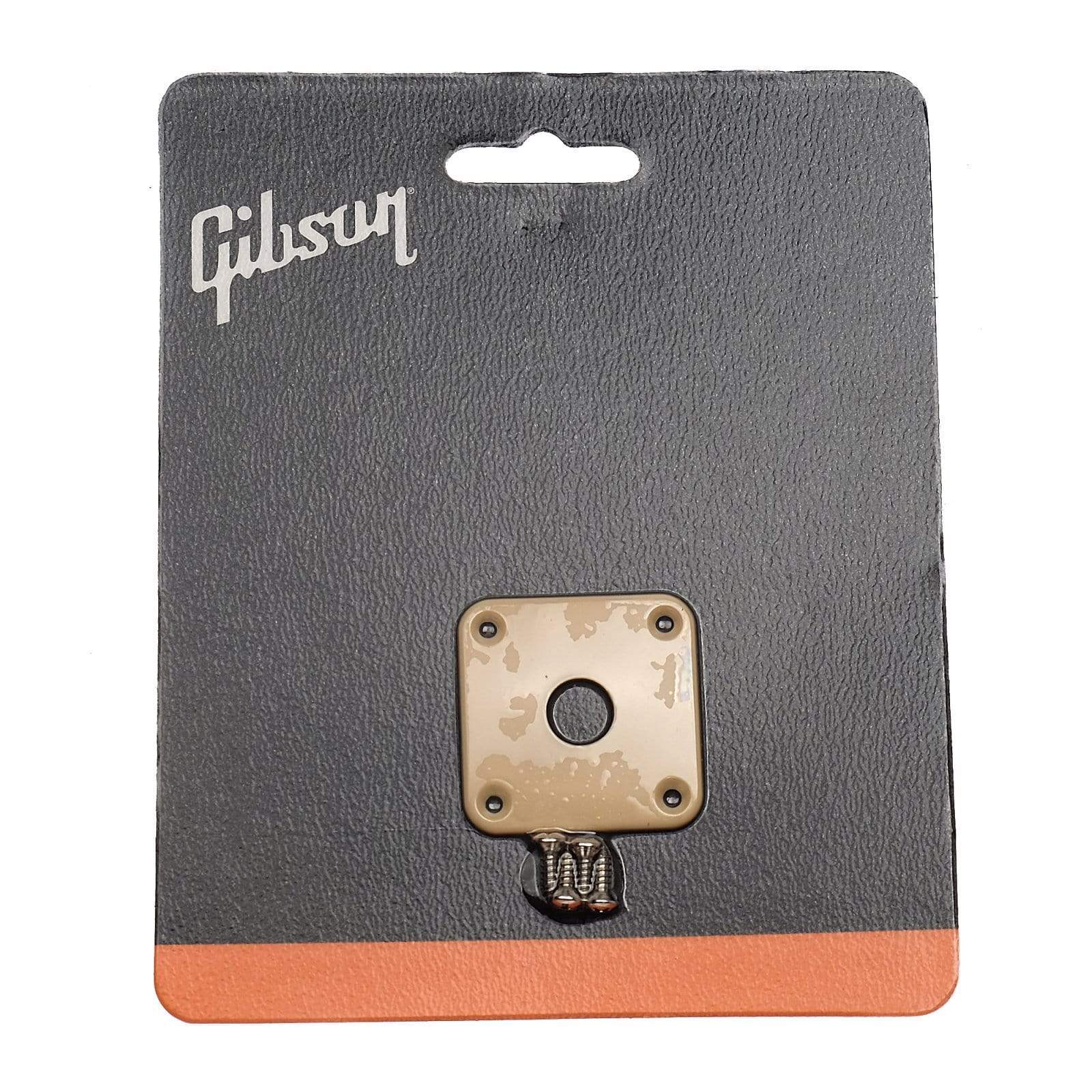Gibson Plastic Jack Plate - Creme Parts / Pickguards