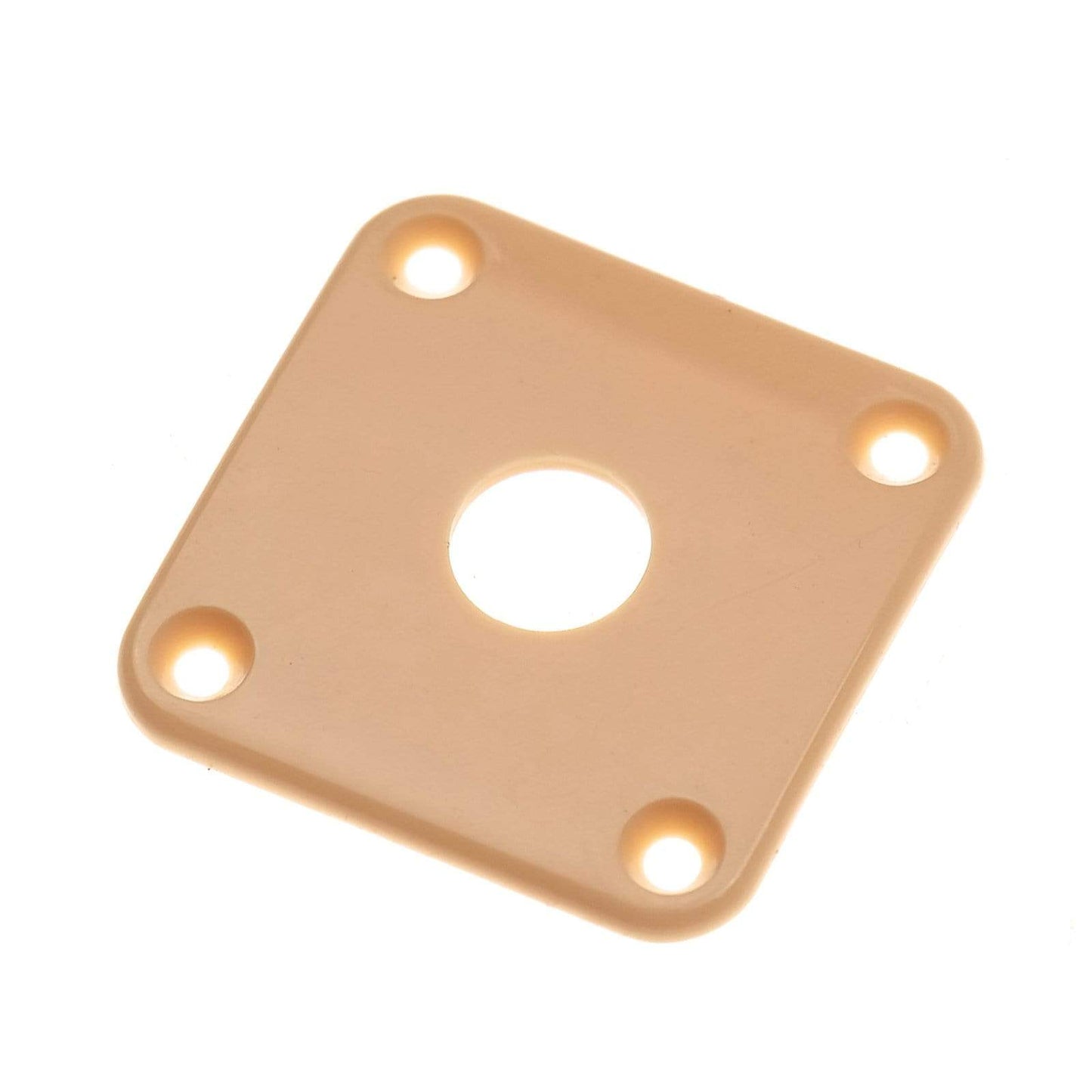 Gibson Plastic Jack Plate - Creme Parts / Pickguards