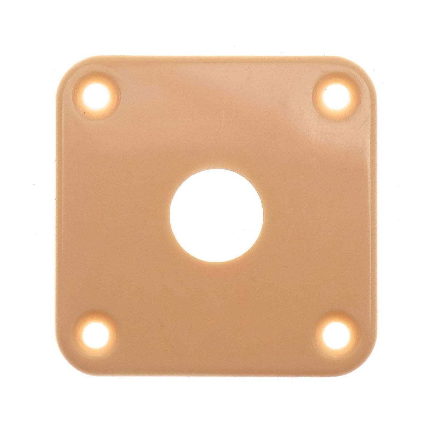 Gibson Plastic Jack Plate - Creme Parts / Pickguards