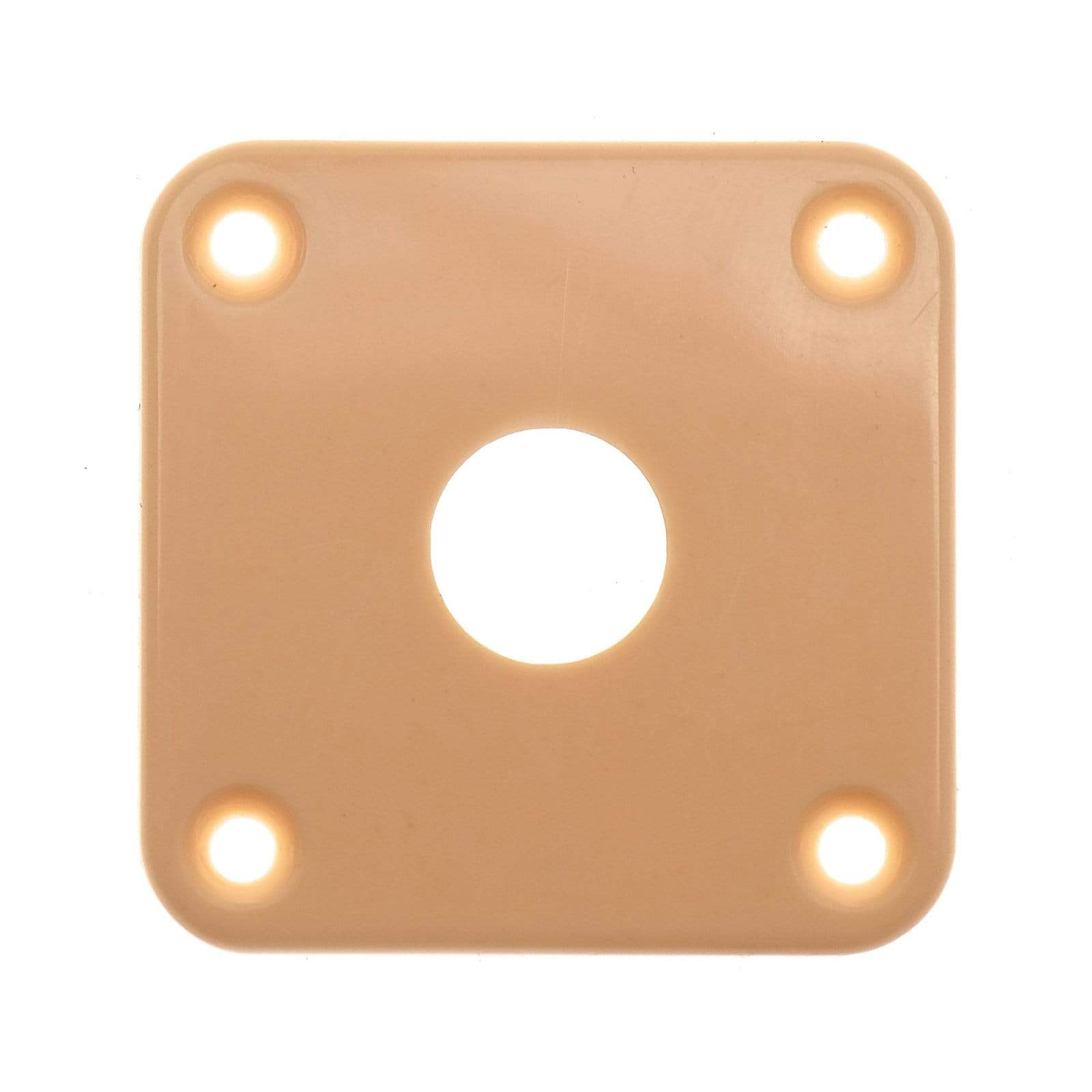 Gibson Plastic Jack Plate - Creme Parts / Pickguards