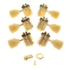Gibson Gear Vintage Gold Machine Heads w/Pearloid Buttons Parts / Tuning Heads