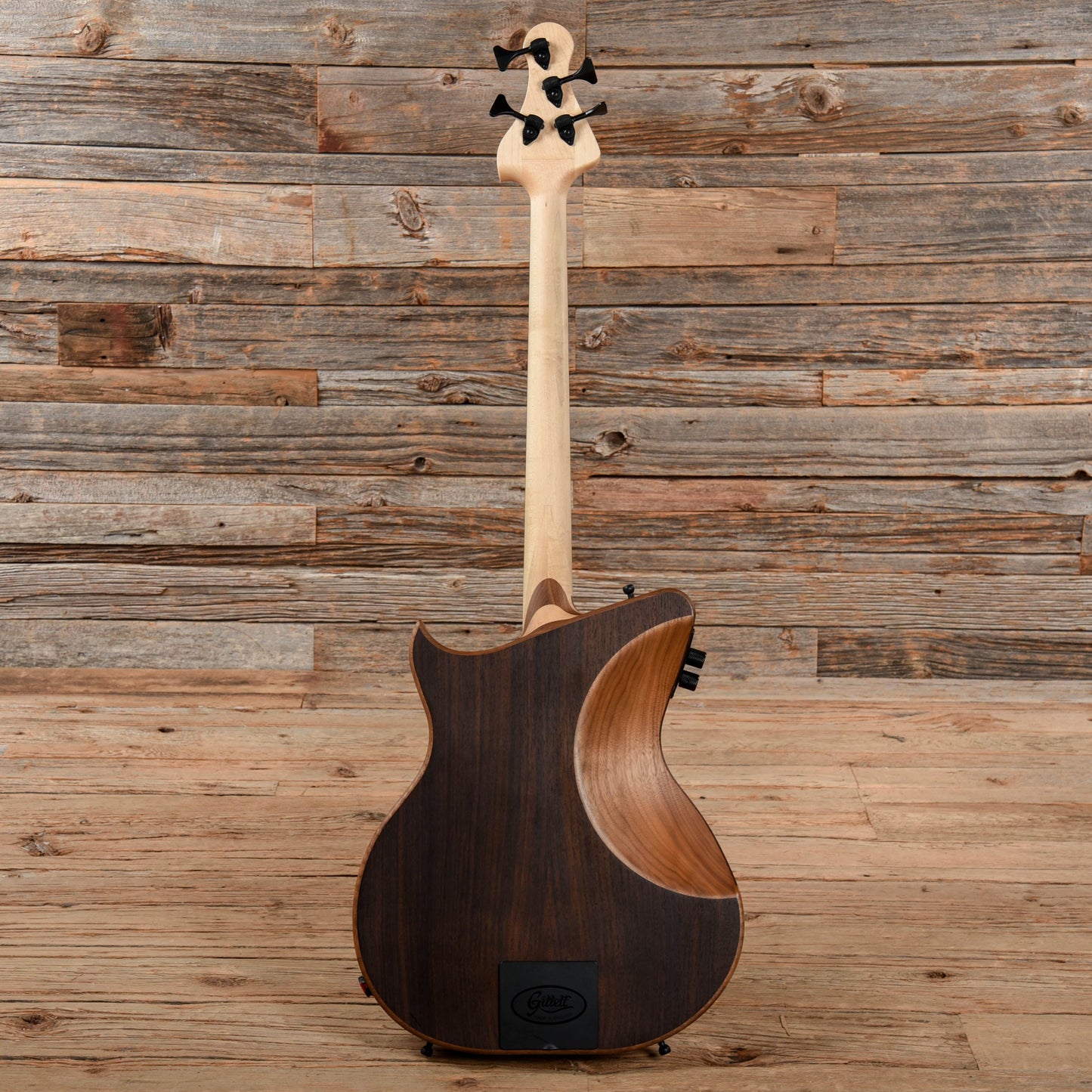 Gillett 4-String Fretless Bass Natural Bass Guitars / Short Scale