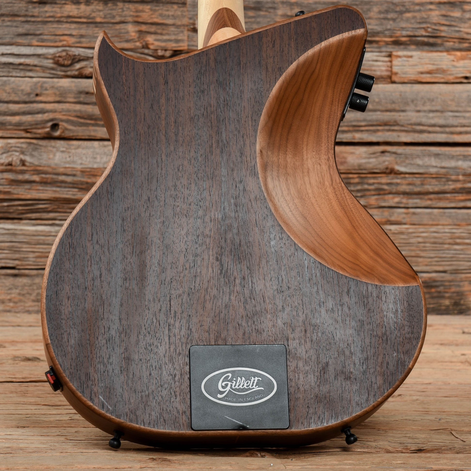 Gillett 4-String Fretless Bass Natural Bass Guitars / Short Scale