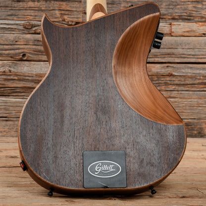 Gillett 4-String Fretless Bass Natural Bass Guitars / Short Scale