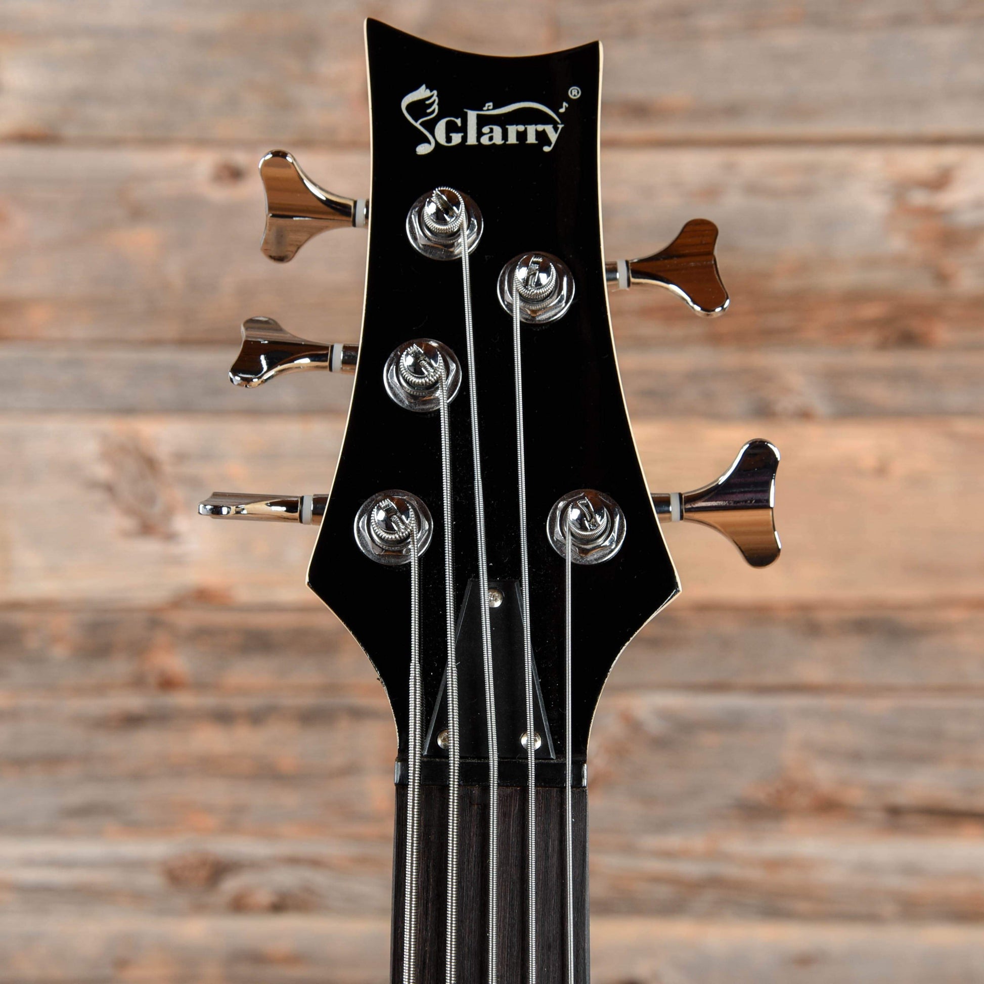 Glarry GIB 5-String Brown Bass Guitars / 5-String or More