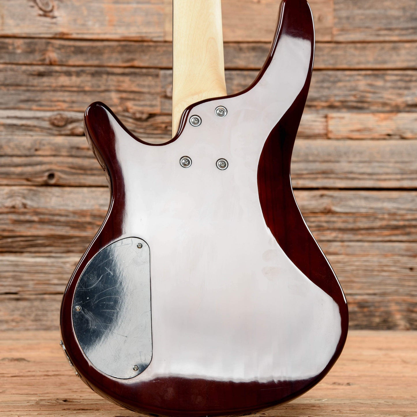 Glarry GIB 5-String Brown Bass Guitars / 5-String or More