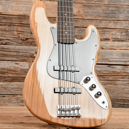 Glarry GJazz 5-String Natural Bass Guitars / 5-String or More