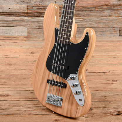 Glarry GJazz 5-String Natural Bass Guitars / 5-String or More