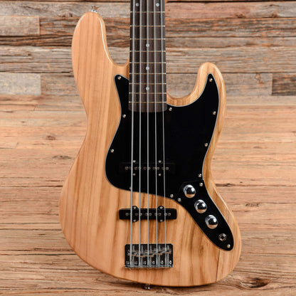 Glarry GJazz 5-String Natural Bass Guitars / 5-String or More