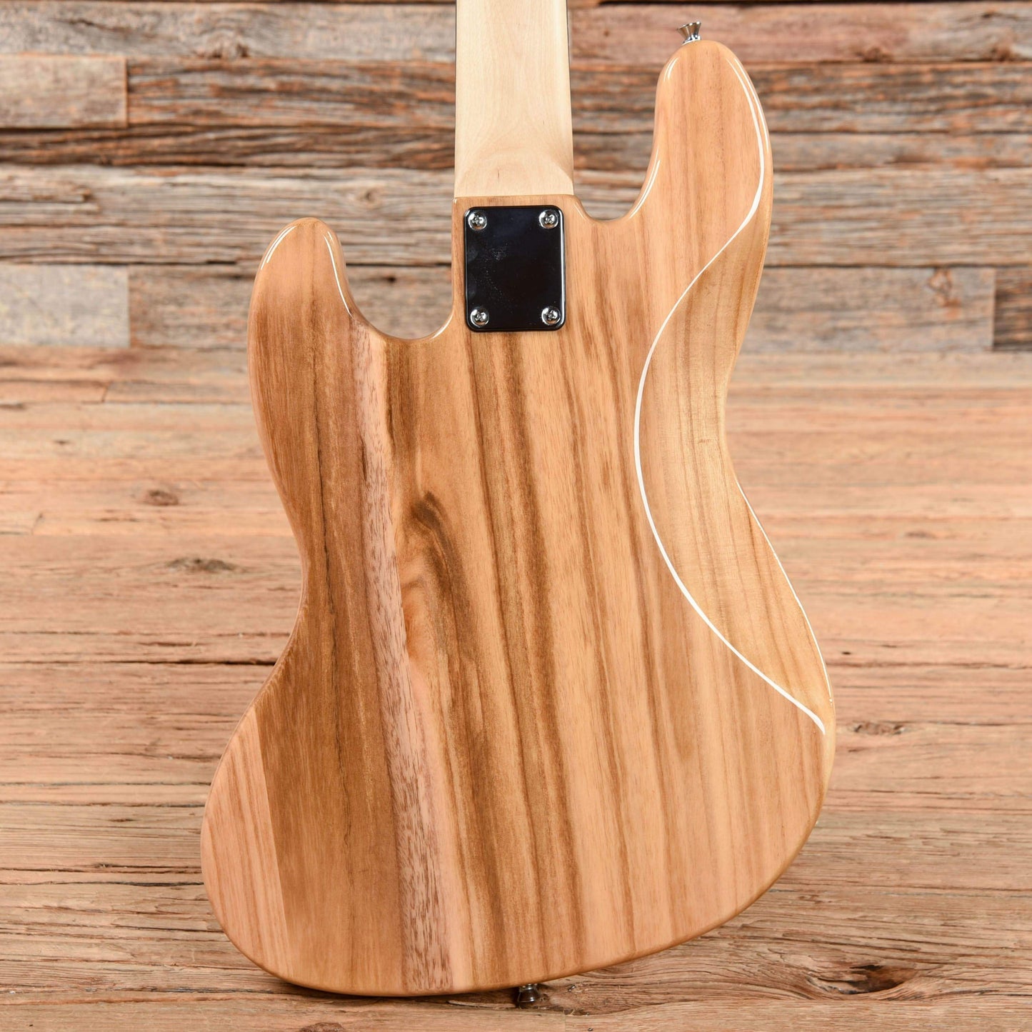 Glarry GJazz 5-String Natural Bass Guitars / 5-String or More