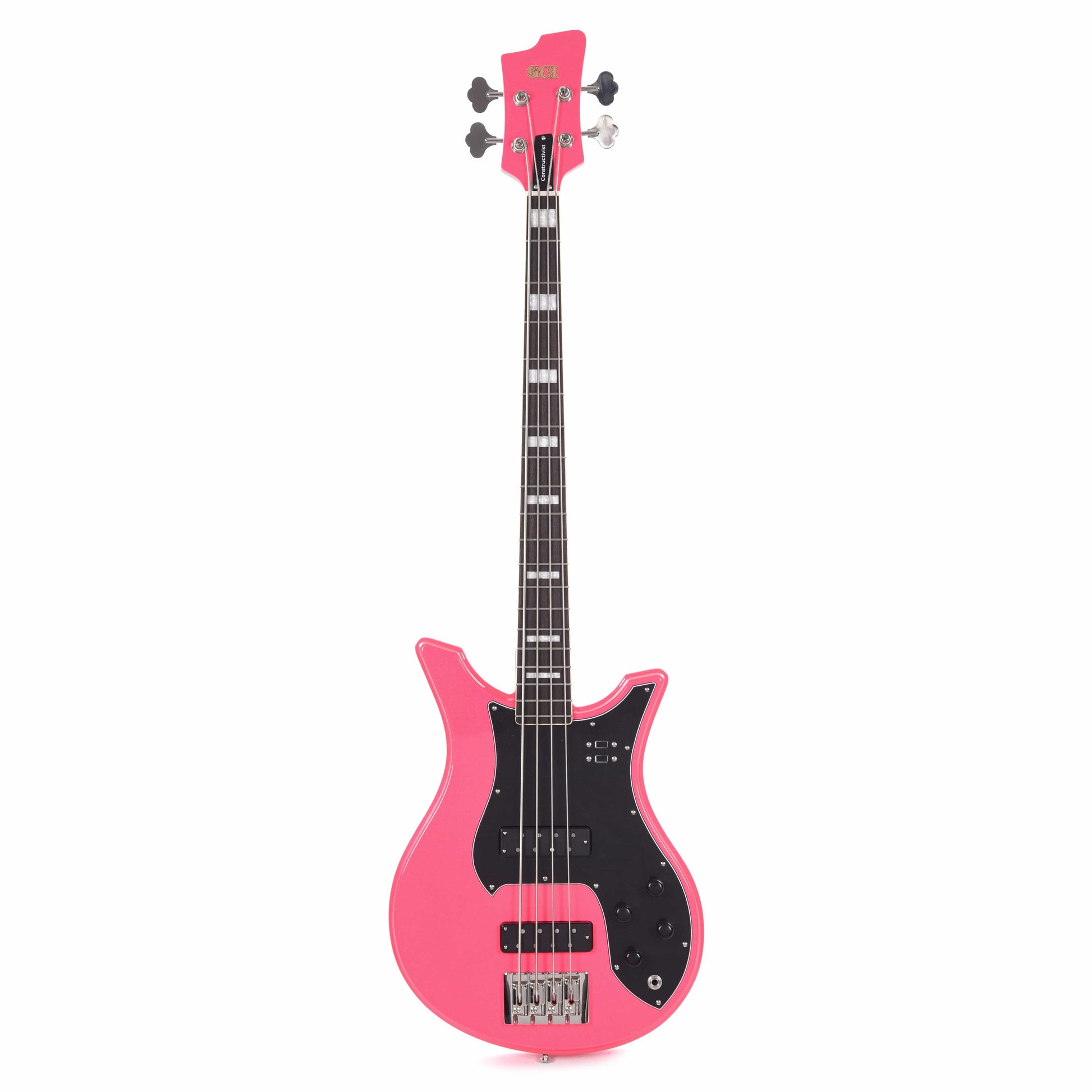 GCI Constructivist Bass Gloss Metallic Fuschia Bass Guitars / 4-String