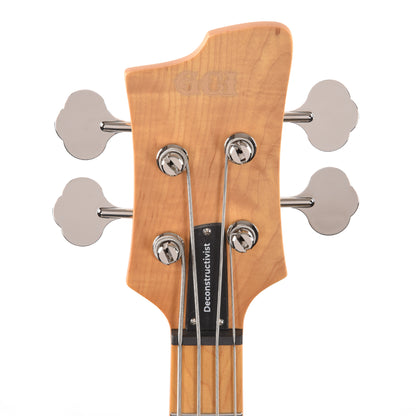 GCI Deconstructivist Bass Gloss Pearl White Bass Guitars / 4-String