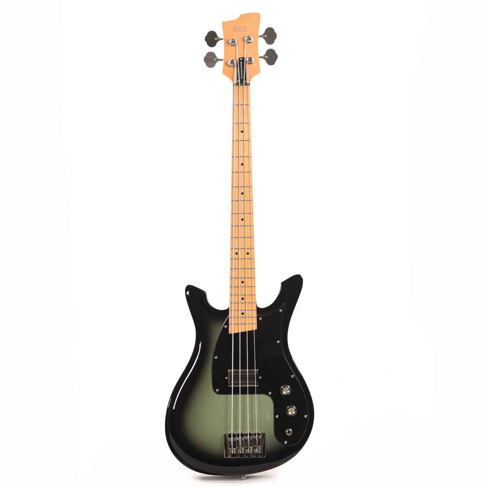 GCI Deconstructivist Bass Gloss Silverburst Bass Guitars / 4-String