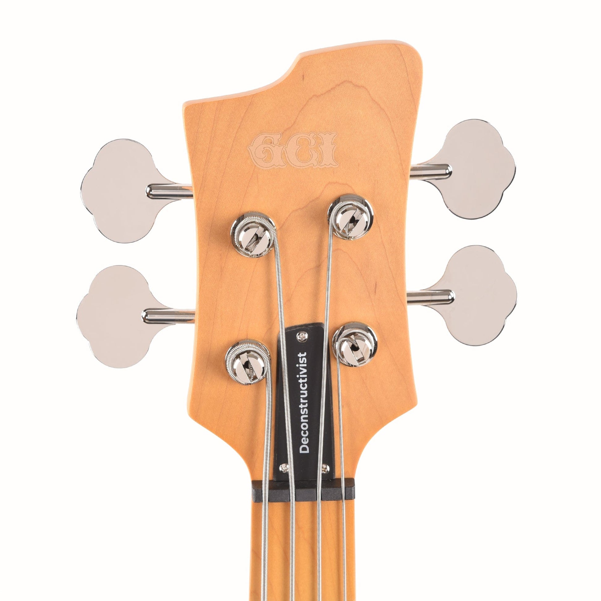 GCI Deconstructivist Bass Gloss Silverburst Bass Guitars / 4-String