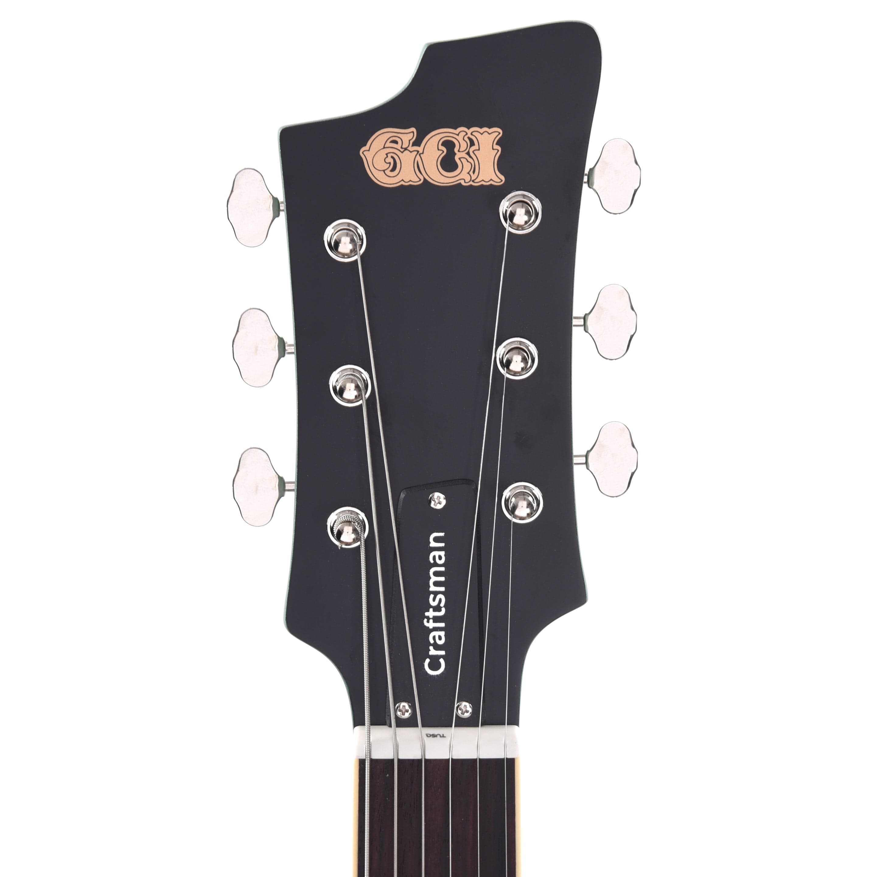 GCI Craftsman Series 4 Guitar Satin Metallic Teal Electric Guitars / Solid Body